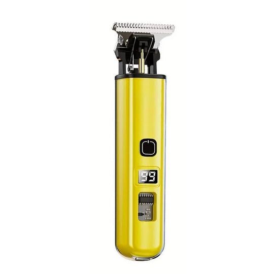 Hair Trimmer with Rechargeable Battery and LED Light