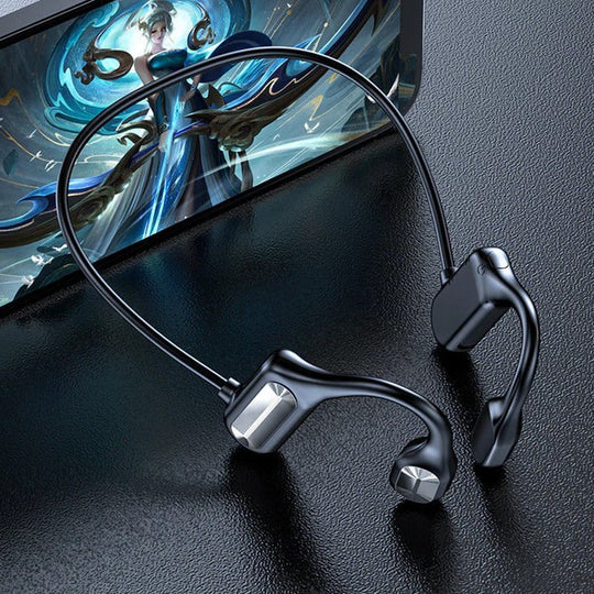 Bluetooth Headphones with Touch Controls and Auto Fit
