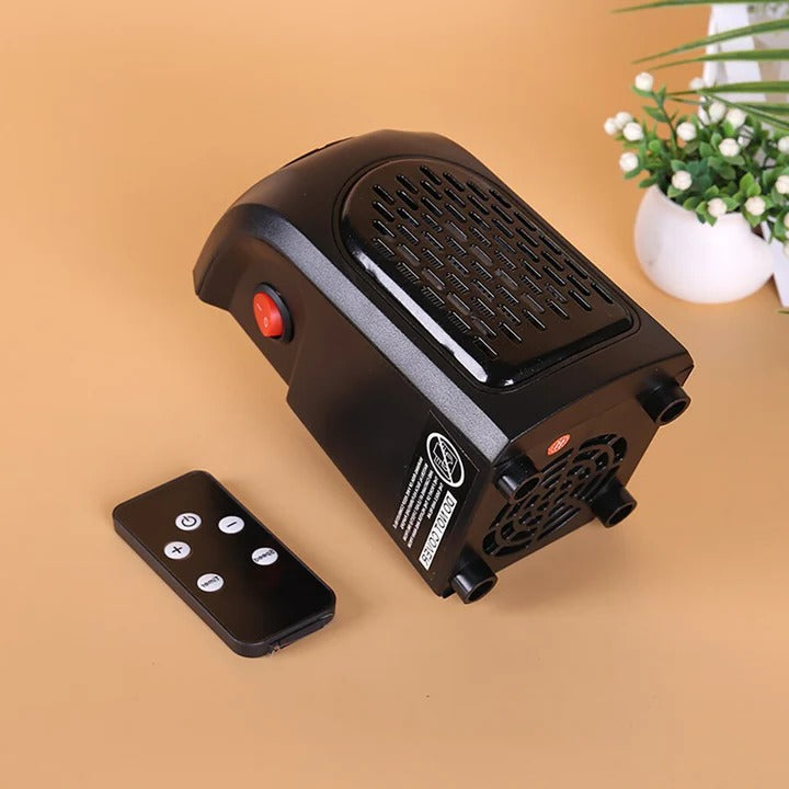 Ceramic Heater with Adjustable Power and Portability