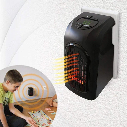 Ceramic Heater with Adjustable Power and Portability