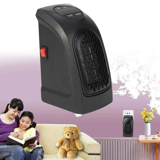 Ceramic Heater with Adjustable Power and Portability