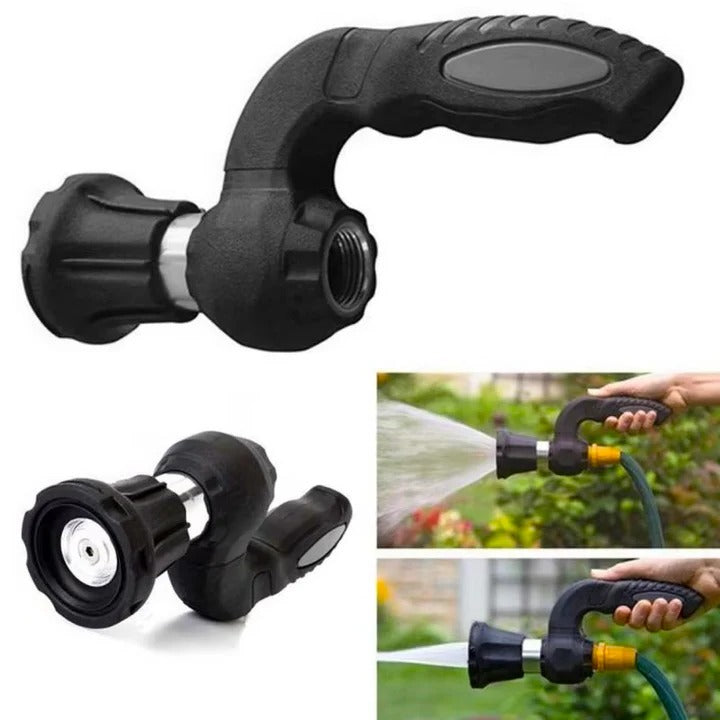 Garden Hose Sprayer with Adjustable Nozzle and Ergonomic Grip