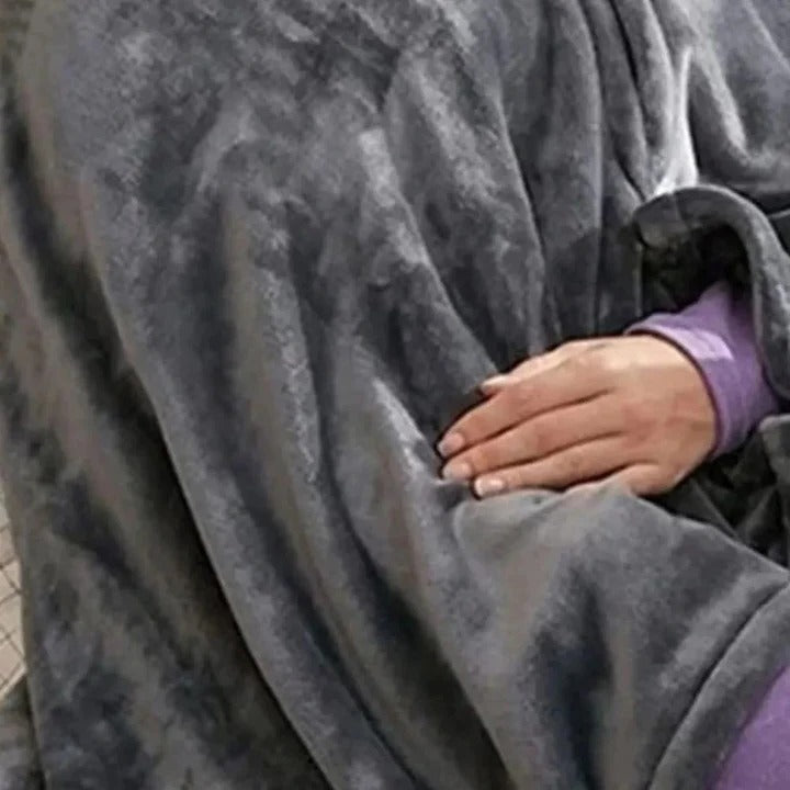 Electric Blanket with Heated Throw and USB Power