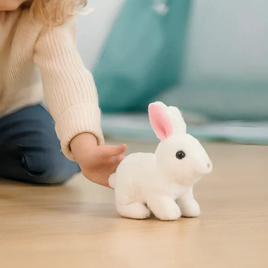 Bunny Plush Toy with Sound and Motion Effects