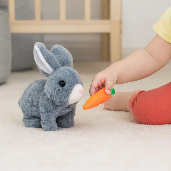 Bunny Plush Toy with Sound and Motion Effects
