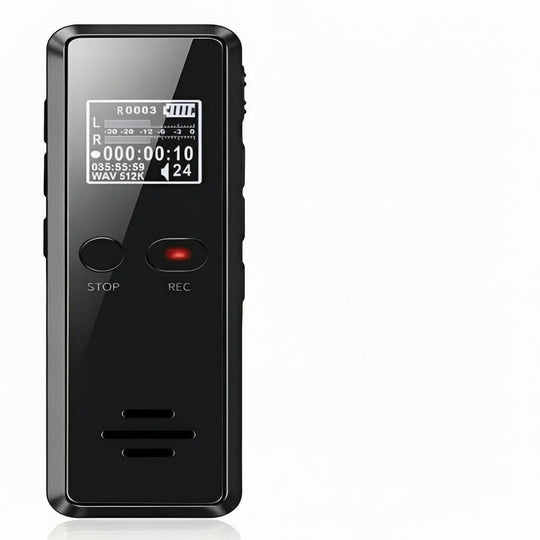 Voice Recorder with Built-In Speaker and USB Connectivity