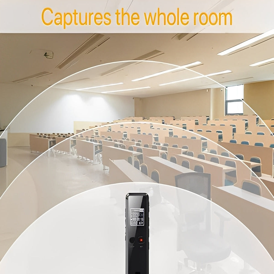 Voice Recorder with Built-In Speaker and USB Connectivity