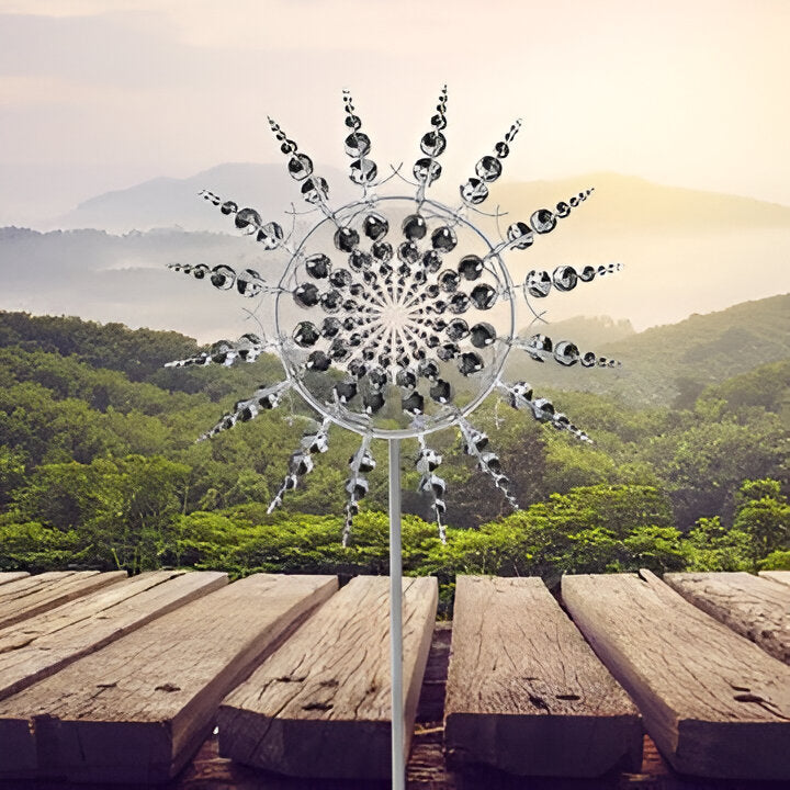 Wind Spinners with Anti-Rust Design and Kinetic Motion