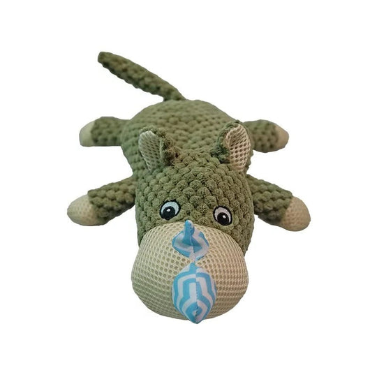 Dog Toy with Squeaker and Soft Plush Material