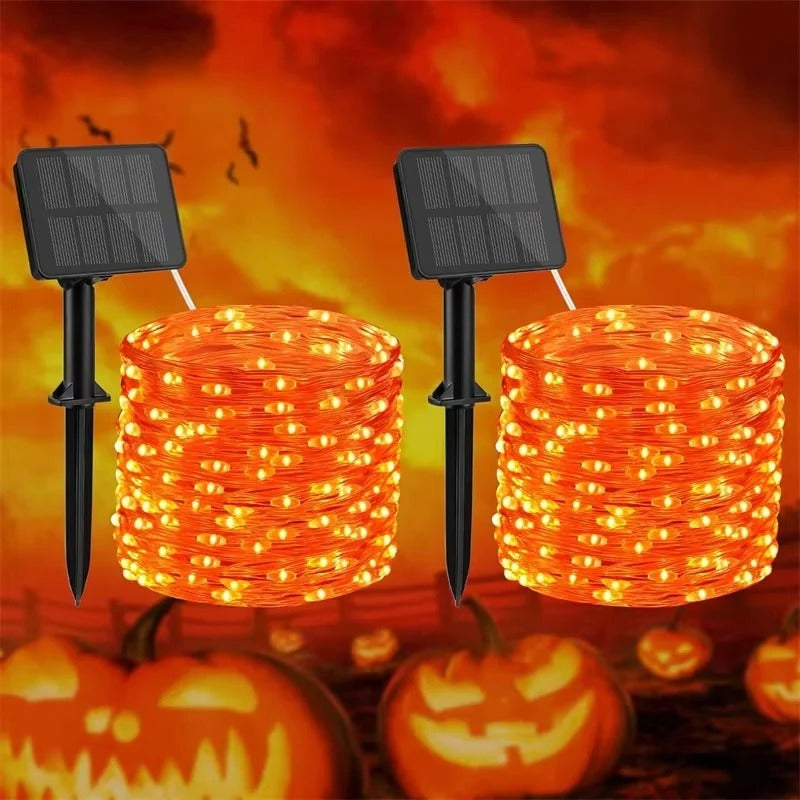 Garden Lights with Solar Power and LED Bulbs