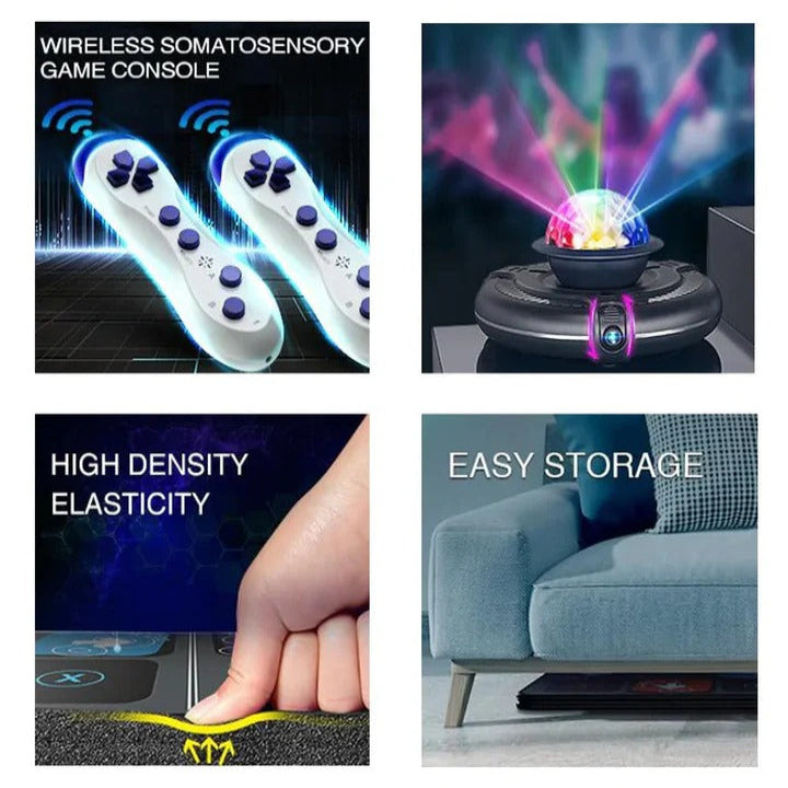 Dance Mat with Interactive Lights and Sound