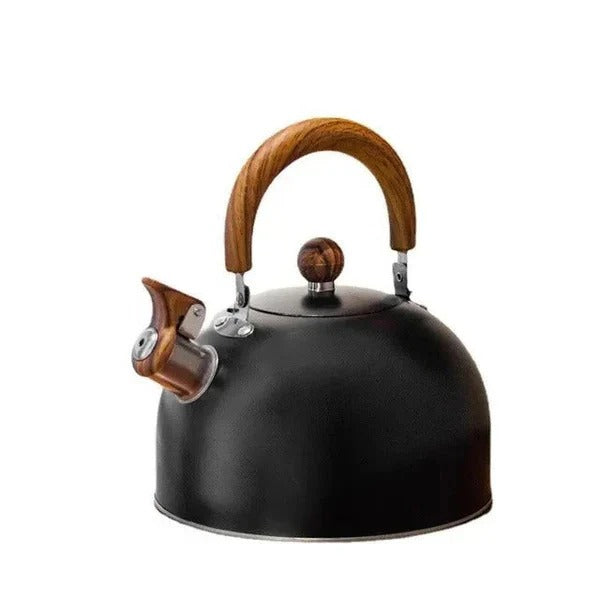 Kettle with Whistling Design and Insulated Handle