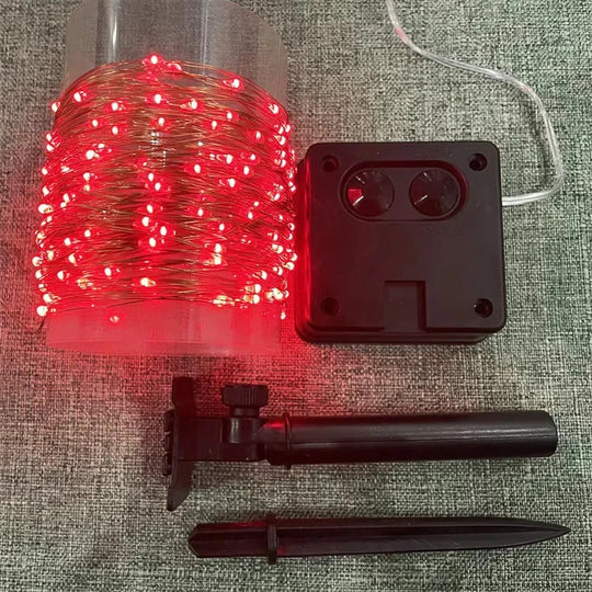 Garden Lights with Solar Power and LED Bulbs