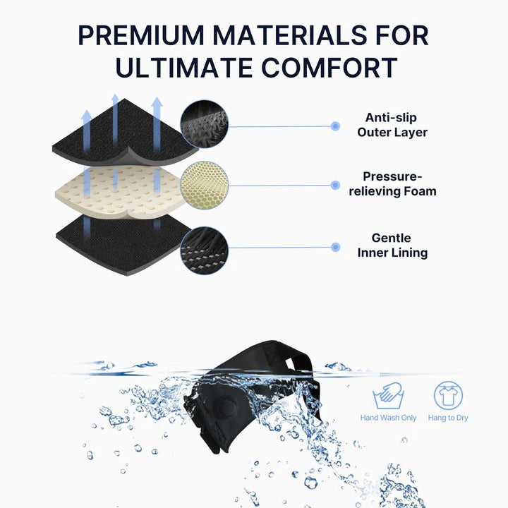 Knee Brace with Adjustable Straps and Dual Pads