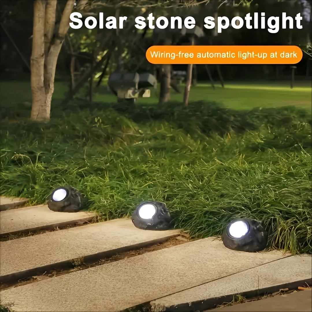 Garden Spotlight with Solar Power and Light Sensor