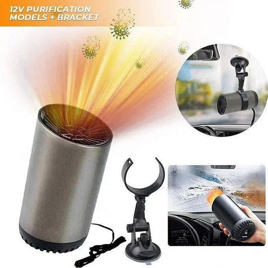 Car Cup Holder with Heater and Air Blower