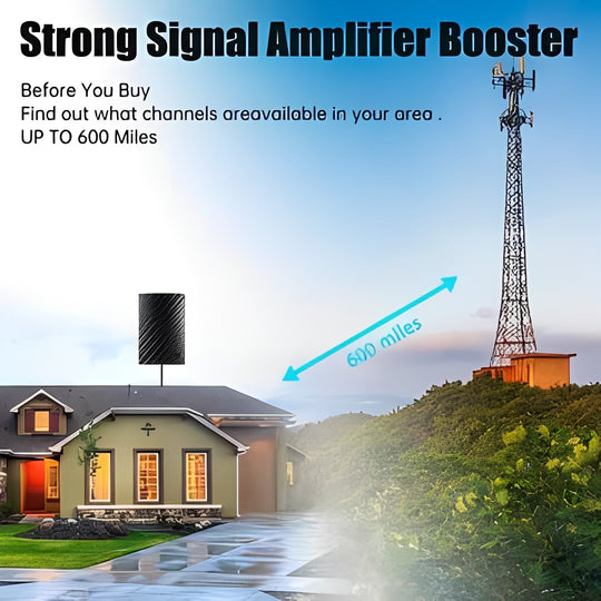 TV Antenna with HD Reception and Easy Setup