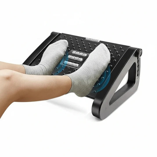 Foot Rest with Adjustable Height and Textured Surface