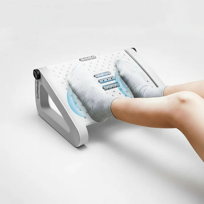 Foot Rest with Adjustable Height and Textured Surface