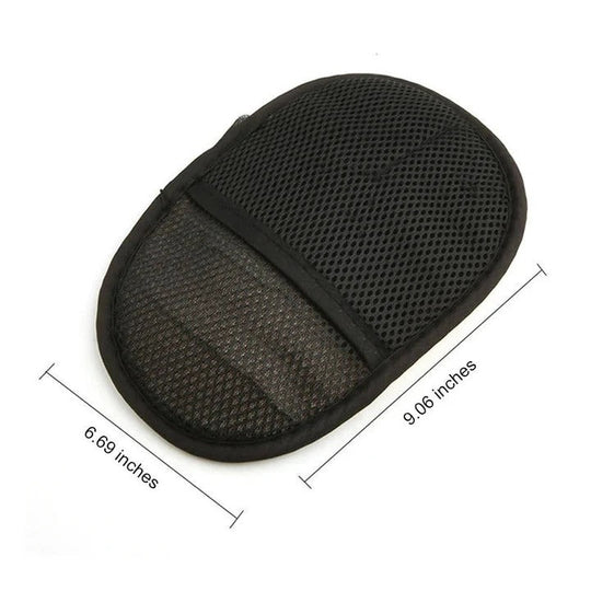 Car Cleaning Towel with Dual-Sided Wool and Mesh