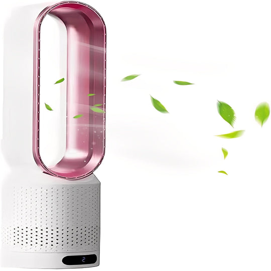 Bladeless Fan with Remote Control and Portable Design