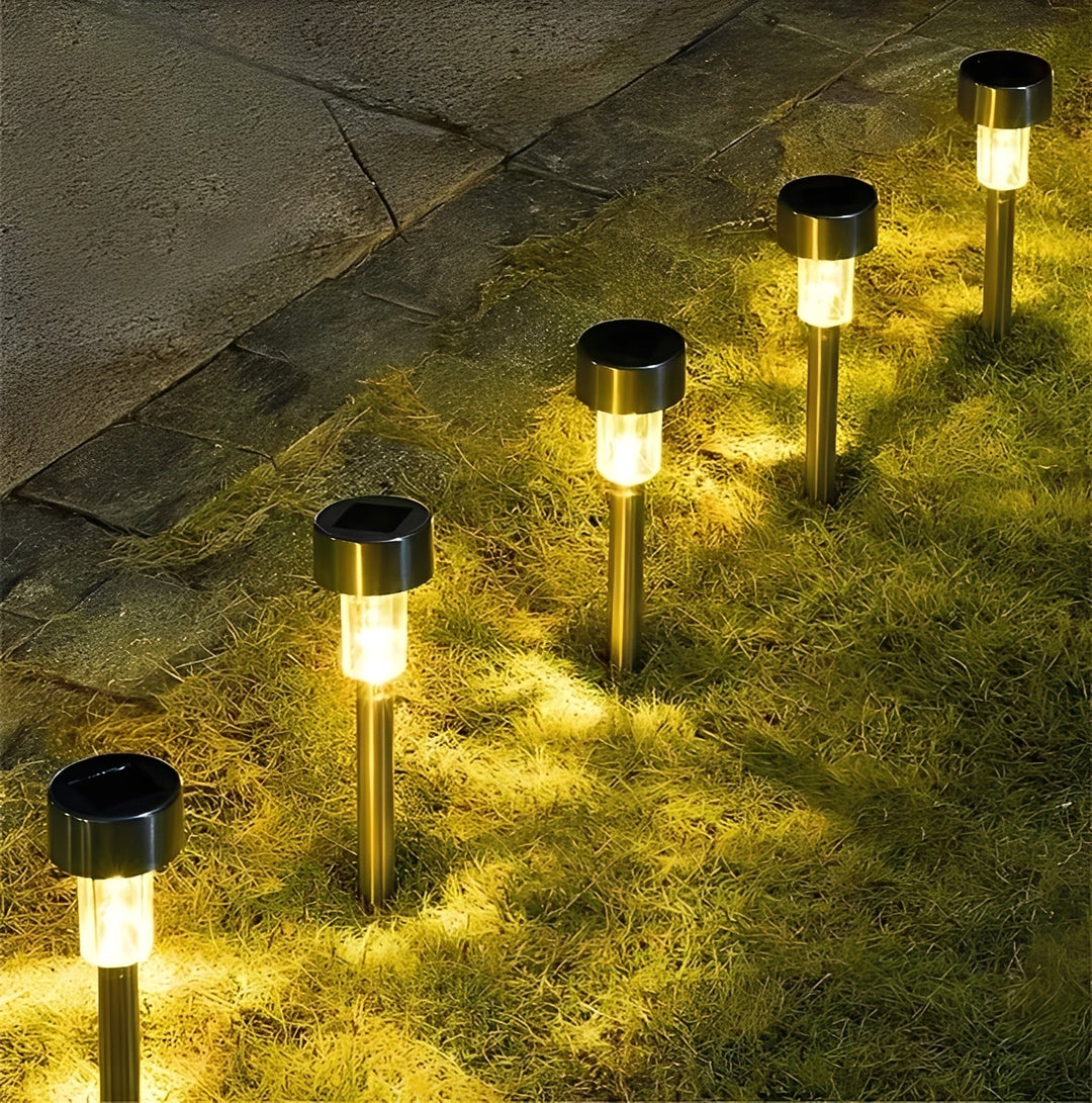 Garden Lights with Solar Power and LED Design