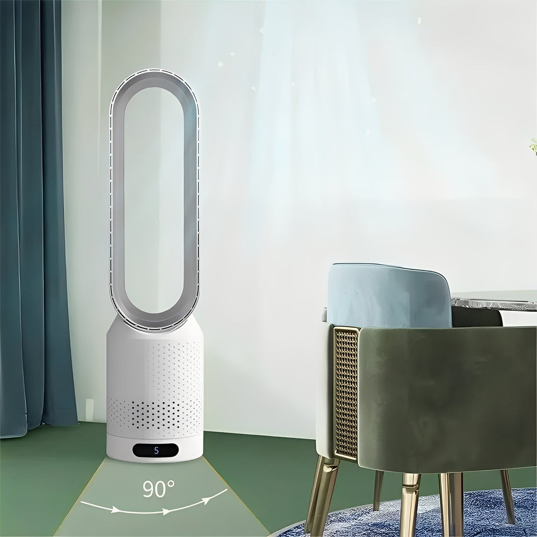 Bladeless Fan with Remote Control and Portable Design