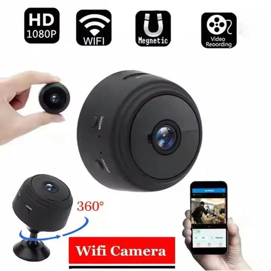 Indoor Security Camera with 1080p HD Video and WiFi Connectivity