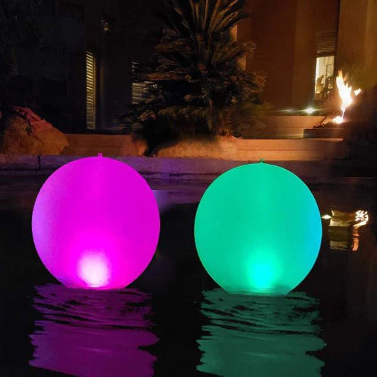 Inflatable Pool Light with Color Changing LEDs and Waterproof Design