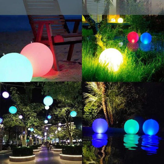 Inflatable Pool Light with Color Changing LEDs and Waterproof Design