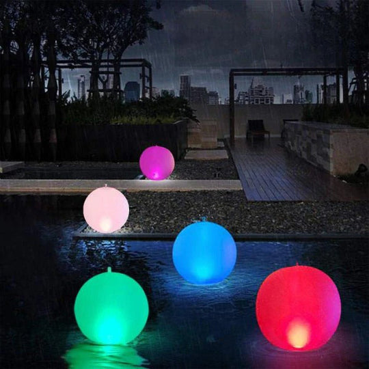 Inflatable Pool Light with Color Changing LEDs and Waterproof Design