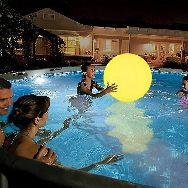 Inflatable Pool Light with Color Changing LEDs and Waterproof Design