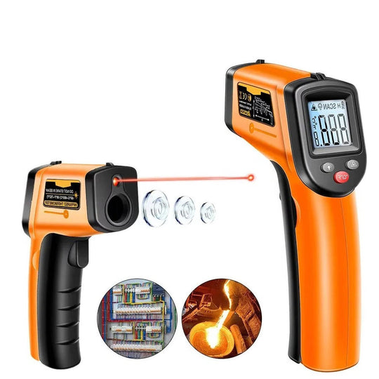 Infrared Thermometer with Contact-Free Measurement and Fast Response