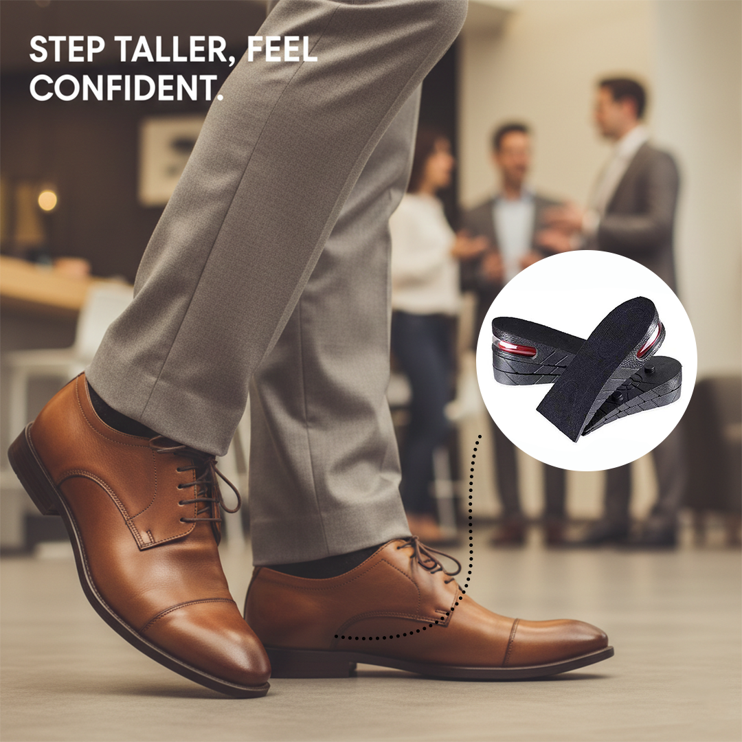 Insoles with Adjustable Height Layers and Comfort Design