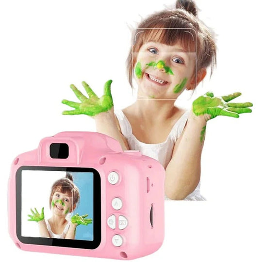 Kids Camera with Dual Lens and Rechargeable Battery