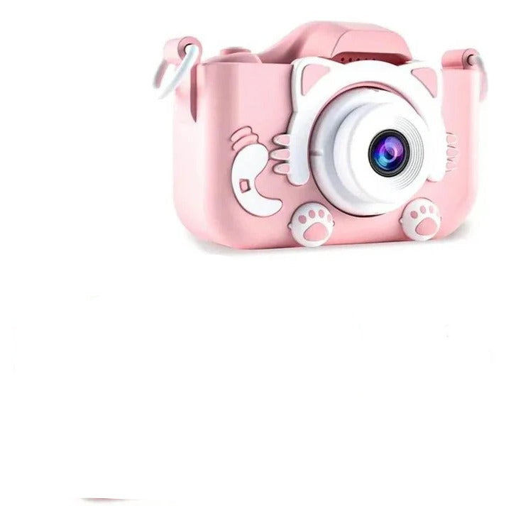 Kids Camera with Dual Lens and Rechargeable Battery
