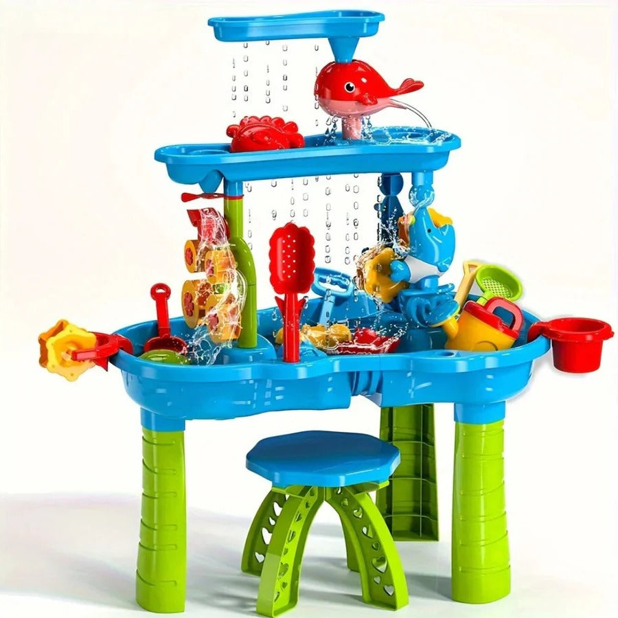 Kids' Outdoor Table with Sand and Water Play