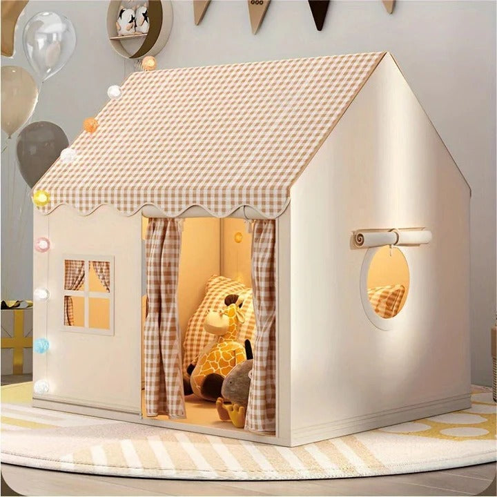 Kids Playhouse Tent with Enclosed Design and Fun Space