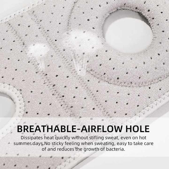 Knee Brace with Adjustable Straps and Support