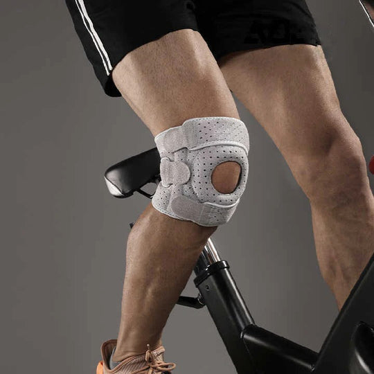 Knee Brace with Adjustable Straps and Support