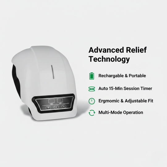 Knee Massager with Heat Therapy and Vibration