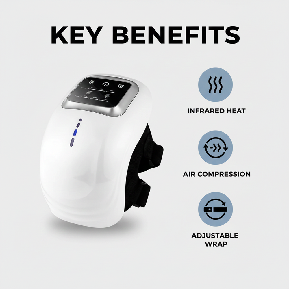 Knee Massager with Infrared Heat and Air Compression