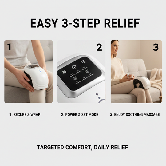 Knee Massager with Infrared Heat and Air Compression