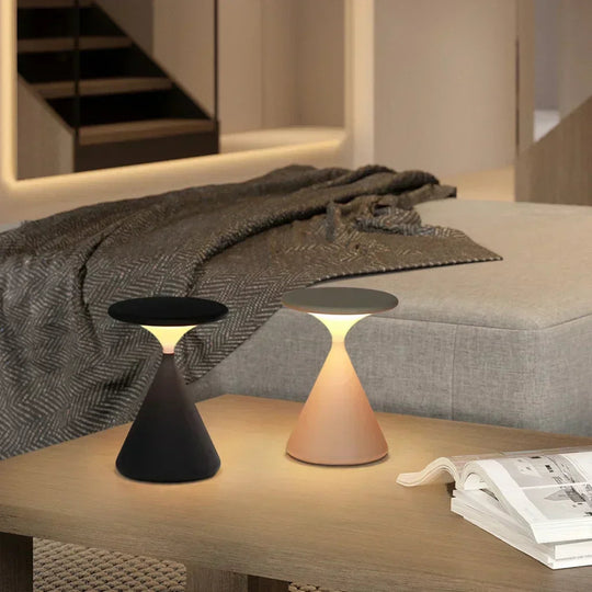 Lamp with Wireless Touch Control and LED Light