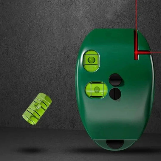 Laser Level Tool with 90-Degree Accuracy and Self-Leveling