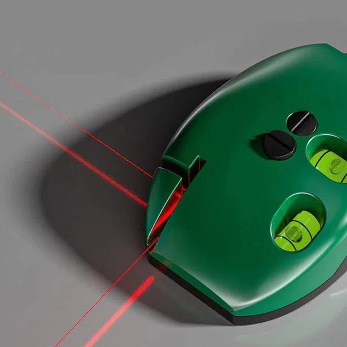 Laser Level Tool with 90-Degree Accuracy and Self-Leveling
