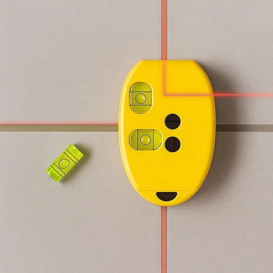 Laser Level Tool with 90-Degree Accuracy and Self-Leveling
