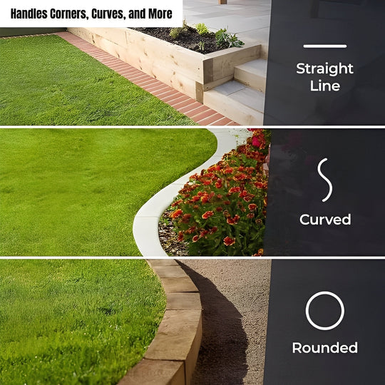 Lawn Edger with Adjustable Handle and Manual Operation