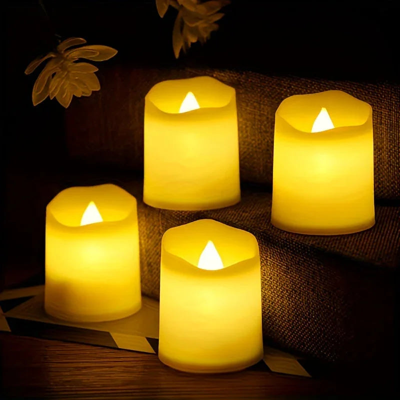 LED Candles with Battery Operation and Flameless Design