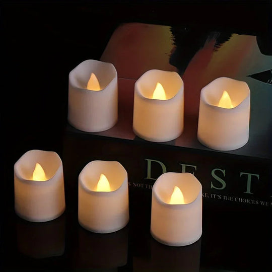 LED Candles with Battery Operation and Flameless Design